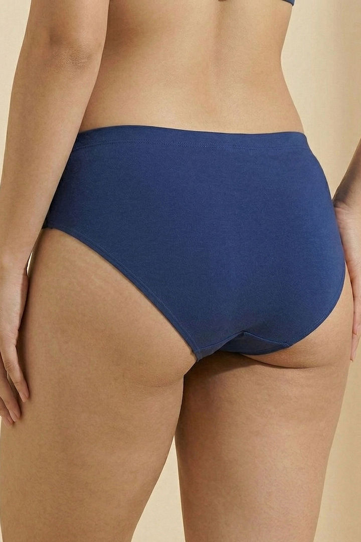 Zivame Medium Rise Full Coverage Hipster Panty (Pack of 3) - Multicolor — image 8